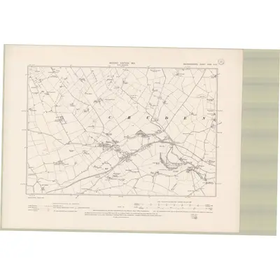 1899 Map of Aberdeenshire Sheet XXXI.SE, 1901 Print
