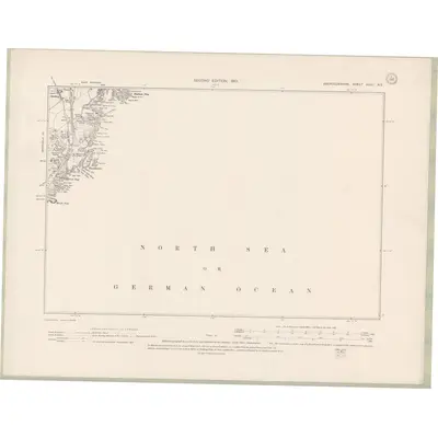 1899 Map of Aberdeenshire Sheet XXXII.NE, 1901 Print