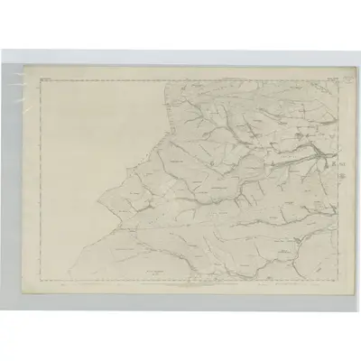 1866 Map of Aberdeenshire, Sheet XXXIII, 1874 Print