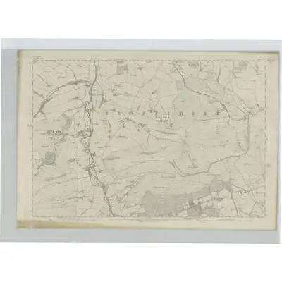 1868 Map of Aberdeenshire, Sheet XXXIV, 1874 Print