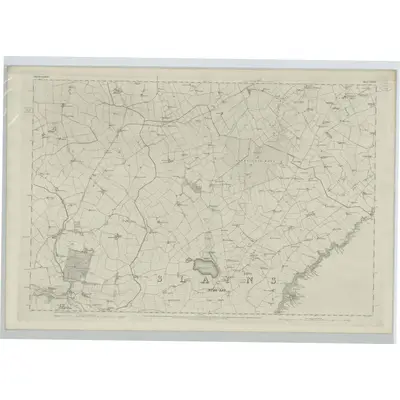 1867 Map of Aberdeenshire, Sheet XXXIX, 1871 Print