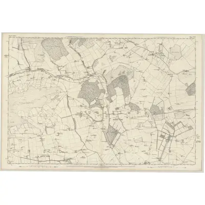 1868 Map of Aberdeenshire, Sheet XXXV, 1873 Print