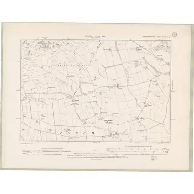 1900 Map of Aberdeenshire Sheet XXXV.SW, 1901 Print