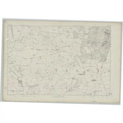 1868 Map of Aberdeenshire, Sheet XXXVII, 1871 Print