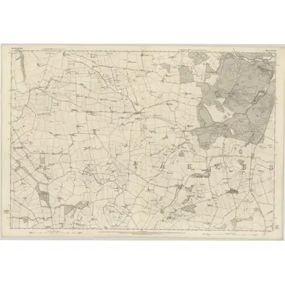 1868 Map of Aberdeenshire, Sheet XXXVII, 1871 Print