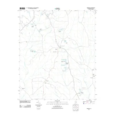 2011 Map of Aberfoil, 2011 Print