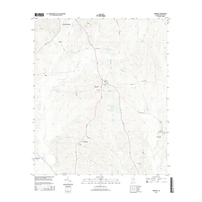 2014 Map of Aberfoil, 2014 Print
