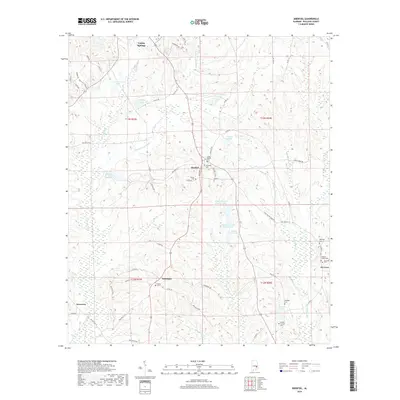 2018 Map of Aberfoil, 2018 Print