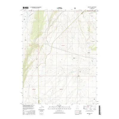 2017 Map of Abes Knoll, 2017 Print