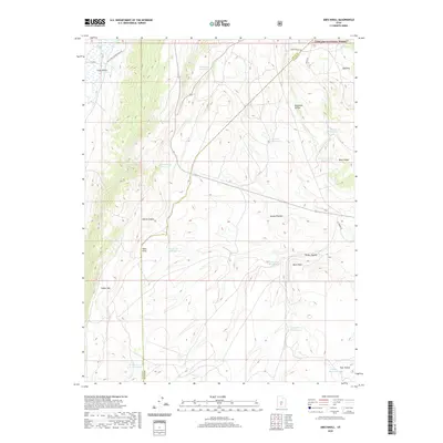 2020 Map of Abes Knoll, 2020 Print