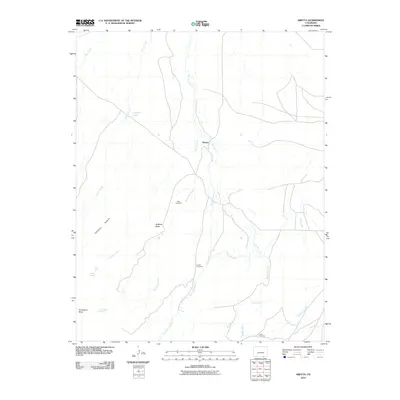 2010 Map of Abeyta, 2010 Print