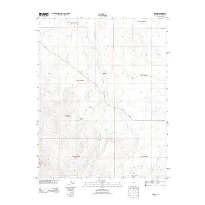 2013 Map of Abeyta, 2013 Print