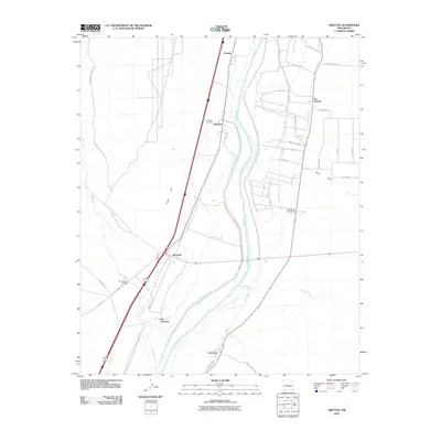 2010 Map of Abeytas, 2010 Print