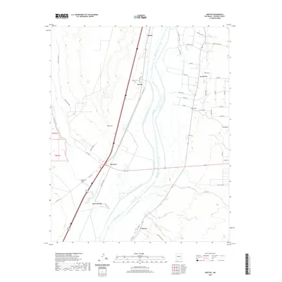 2020 Map of Abeytas, 2020 Print