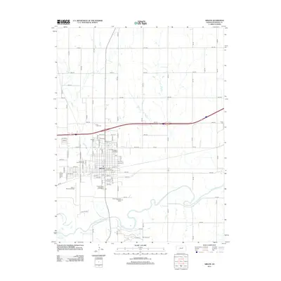 2012 Map of Abilene, 2012 Print
