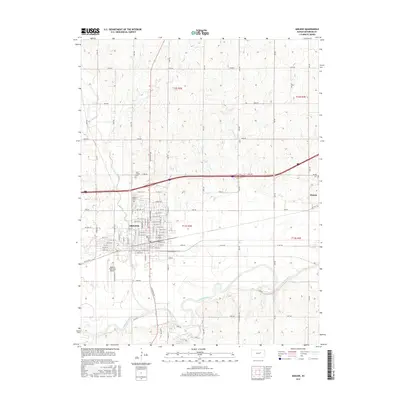 2015 Map of Abilene, 2015 Print