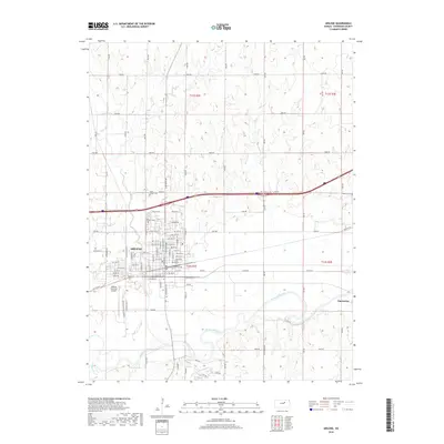 2018 Map of Abilene, 2018 Print