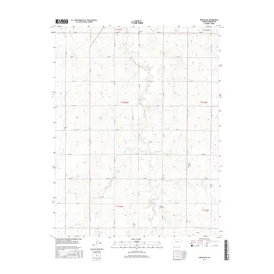 2015 Map of Abilene SW, 2015 Print