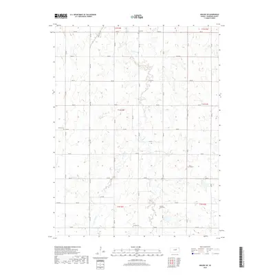 2018 Map of Abilene SW, 2018 Print