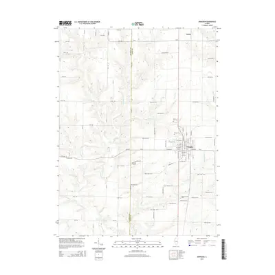 2015 Map of Abingdon, 2015 Print