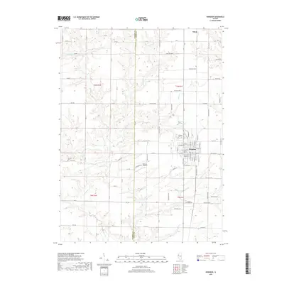 2018 Map of Abingdon, 2018 Print