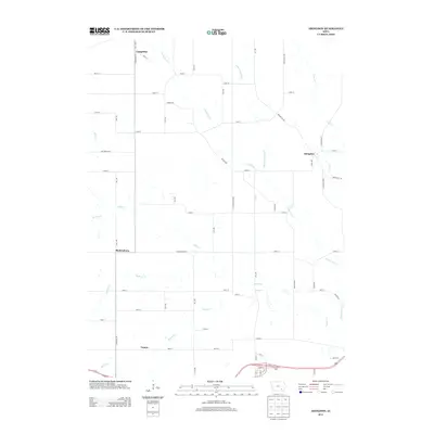 2013 Map of Abingdon, 2013 Print
