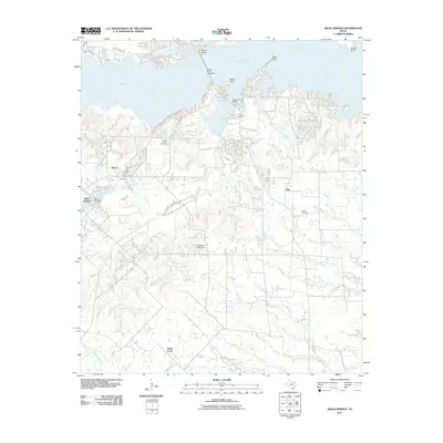 2011 Map of Ables Springs, 2011 Print