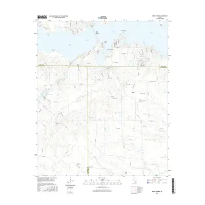 2016 Map of Ables Springs, 2016 Print