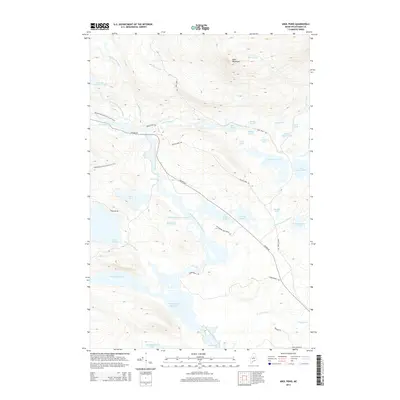 2014 Map of Abol Pond, 2014 Print