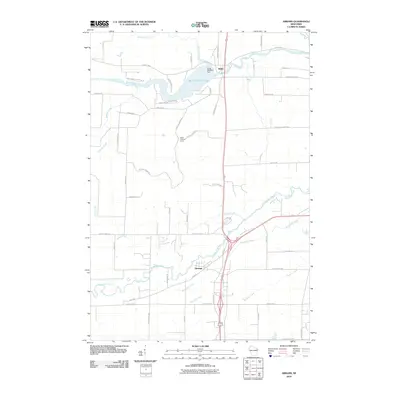 2010 Map of Abrams, 2010 Print