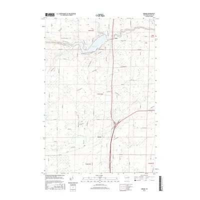 2016 Map of Abrams, 2016 Print