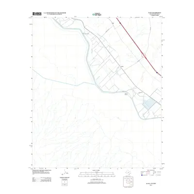 2013 Map of Acala, 2013 Print