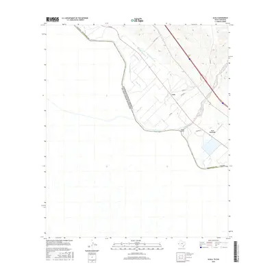 2016 Map of Acala, 2016 Print