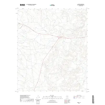 2019 Map of Acampo, 2019 Print