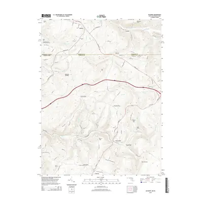 2014 Map of Accident, 2014 Print