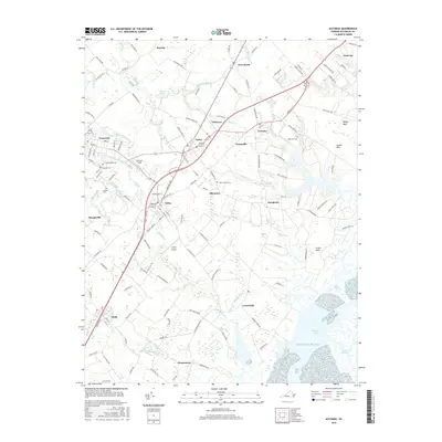 2016 Map of Accomac, 2016 Print