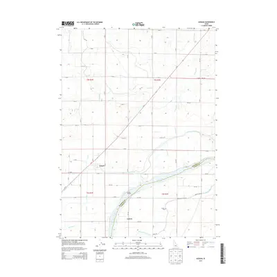 2013 Map of Acequia, 2013 Print