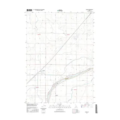 2017 Map of Acequia, 2017 Print