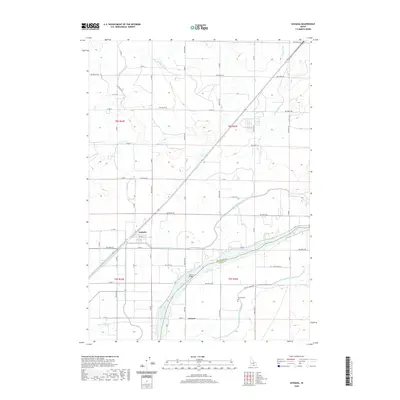 2020 Map of Acequia, 2020 Print