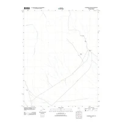 2012 Map of Ackerman Canyon, 2012 Print