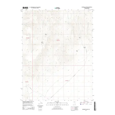 2014 Map of Ackerman Canyon, 2014 Print