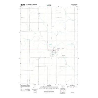 2010 Map of Ackley, 2010 Print