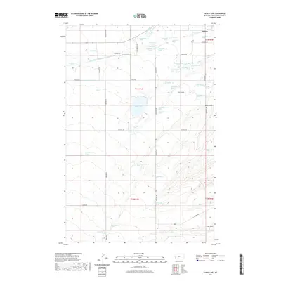2020 Map of Ackley Lake, 2020 Print
