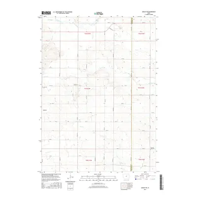 2015 Map of Ackley NE, 2015 Print