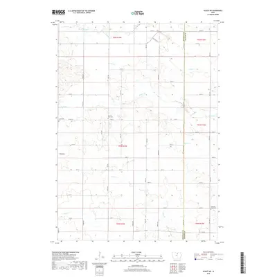 2018 Map of Ackley NE, 2018 Print