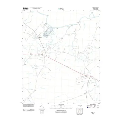 2010 Map of Acme, 2010 Print