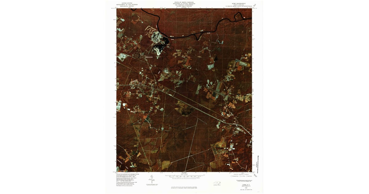 1980s Maps of Northwest NC Pastmaps - Acme Brunswick County Nc Usgs Topo 1980 P1985 Og 1200x630 