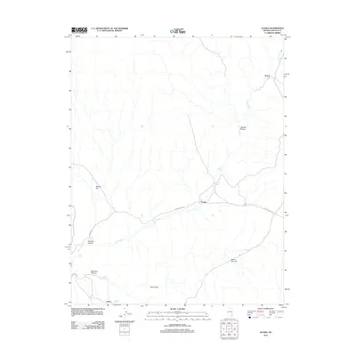 2012 Map of Acoma, 2012 Print