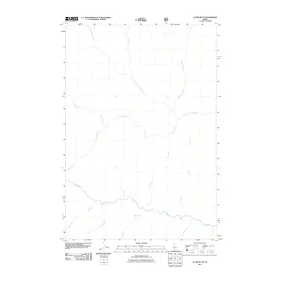 2011 Map of Acorn Butte, 2011 Print