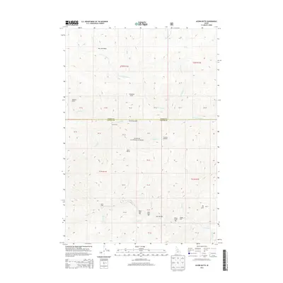2013 Map of Acorn Butte, 2013 Print